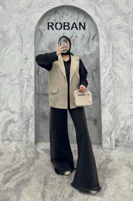 وست بلند شانتون دو جیب دکمه