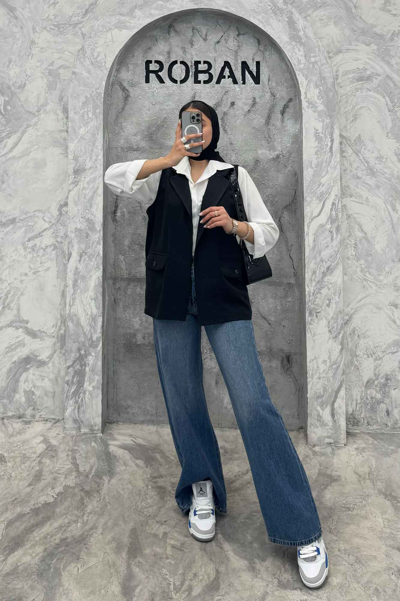 وست بلند شانتون دو جیب دکمه