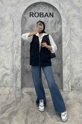 وست بلند شانتون دو جیب دکمه