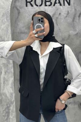 وست بلند شانتون دو جیب دکمه