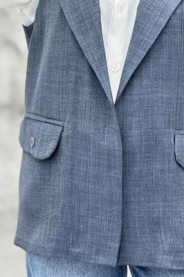 وست بلند شانتون دو جیب دکمه