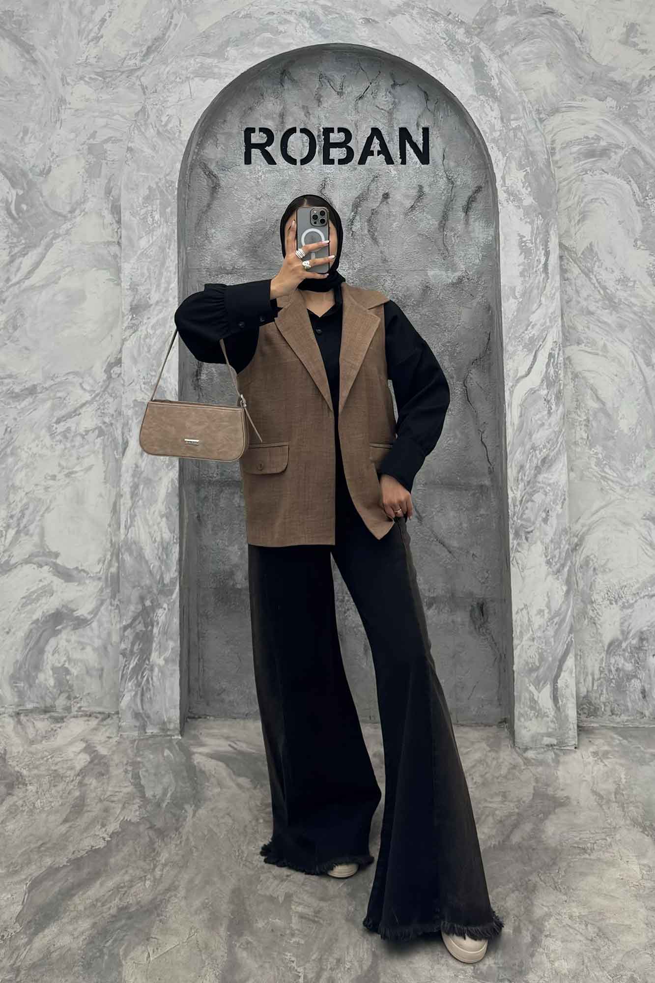 وست بلند شانتون دو جیب دکمه