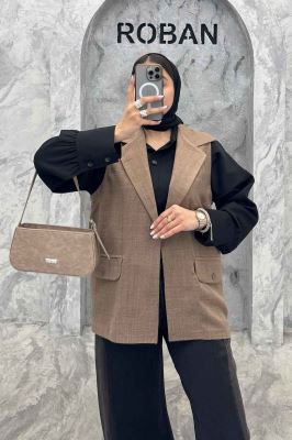 وست بلند شانتون دو جیب دکمه