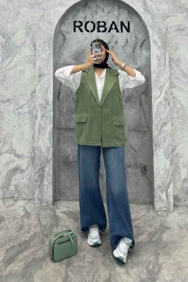 وست بلند شانتون دو جیب دکمه