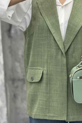 وست بلند شانتون دو جیب دکمه