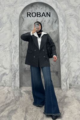 کت آستردار یقه انگلیسی دیپلمات R