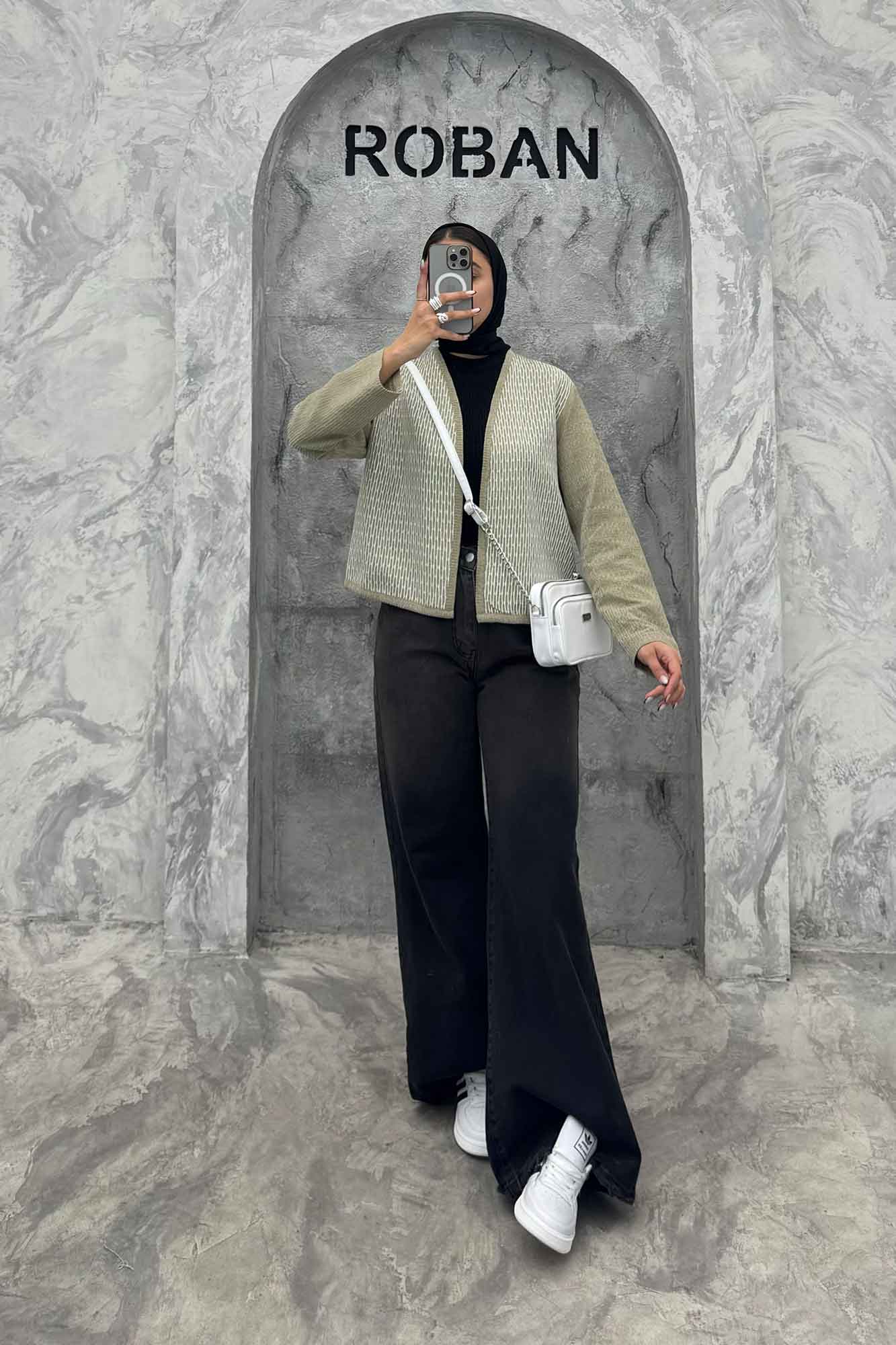 کت کراپ مینیمال کوک دوزی