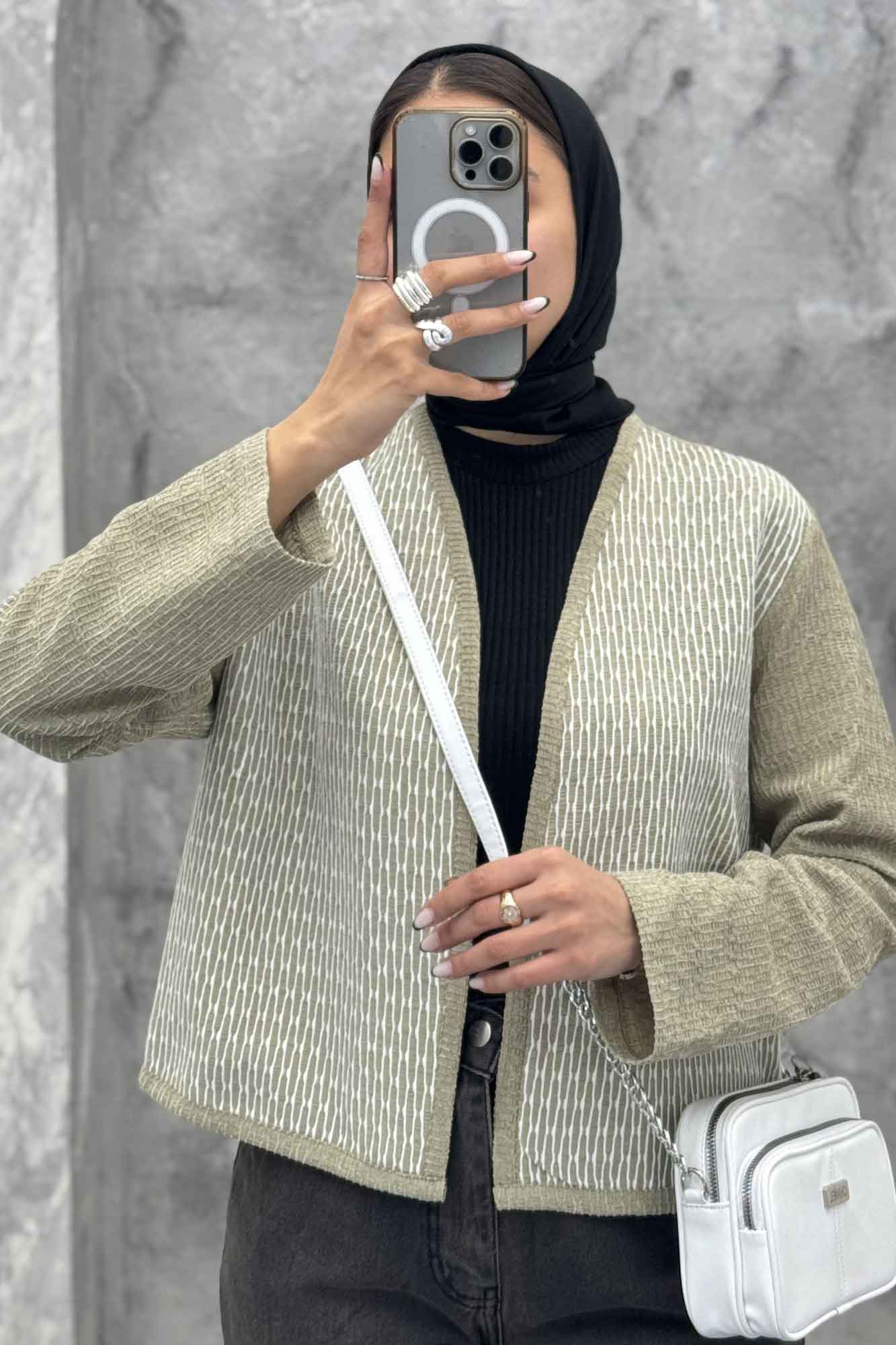 کت کراپ مینیمال کوک دوزی