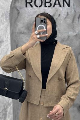 ست کت و دامن شانتون نائومی