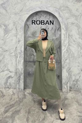 ست کت و دامن شانتون نائومی