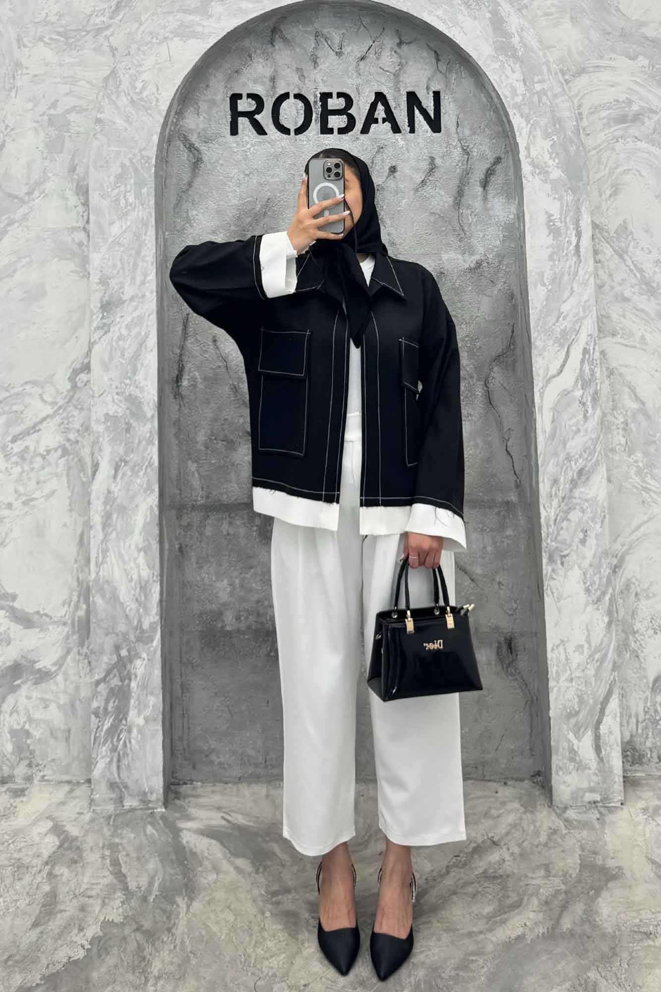 کت بزیاق دو جیب پاکتی پایین کات