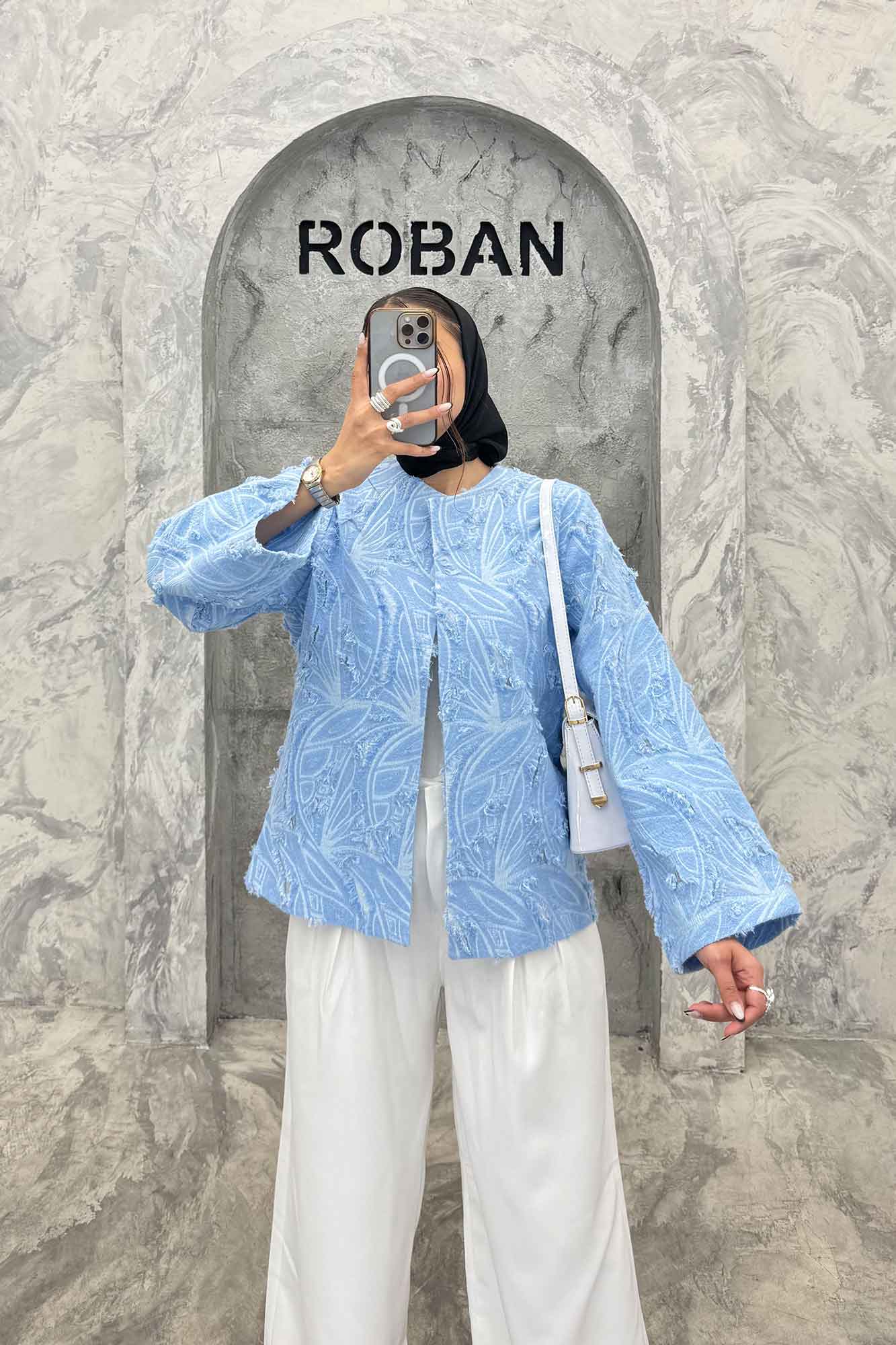 کت ژاکارد زاپدار