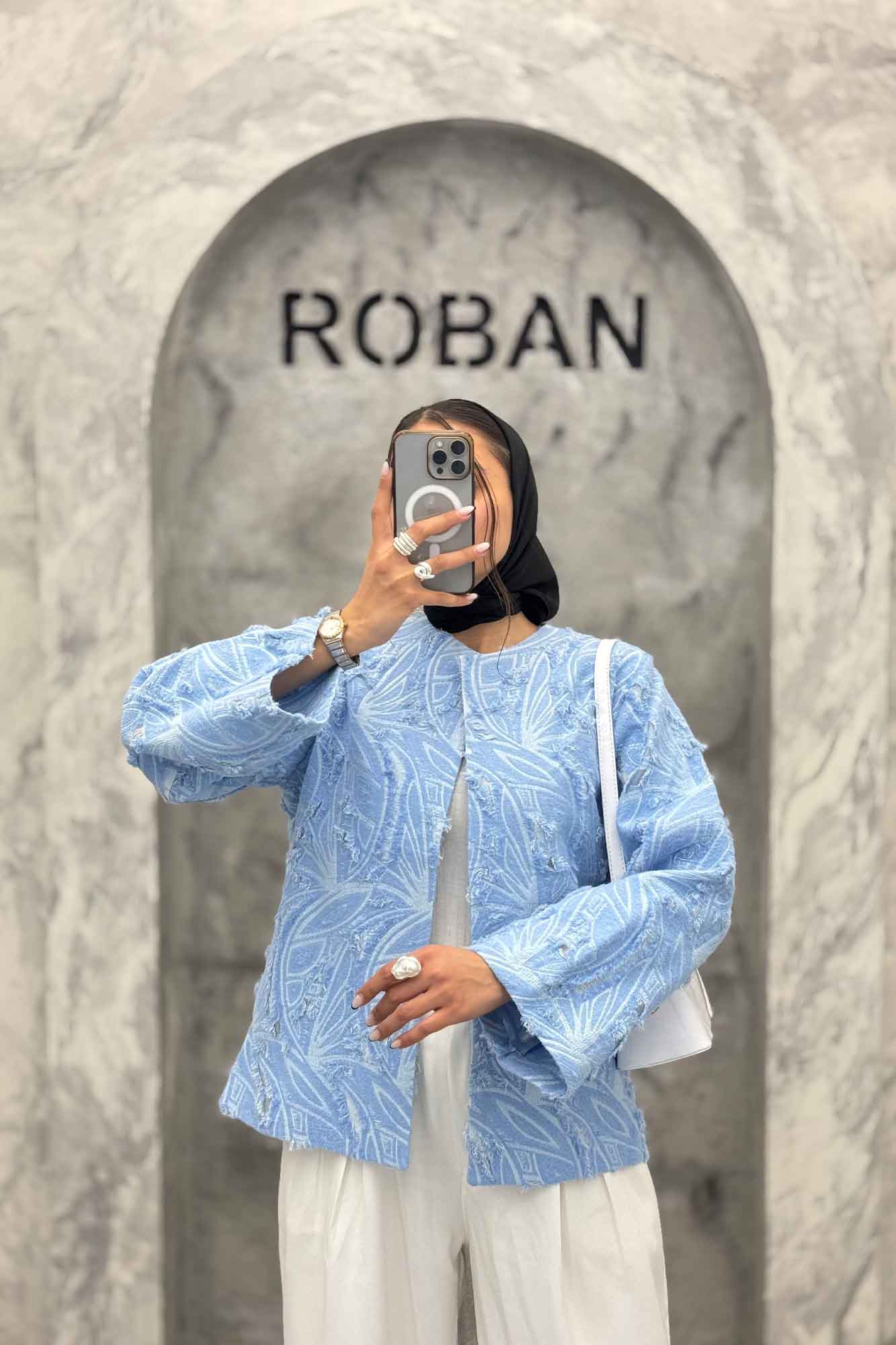 کت ژاکارد زاپدار