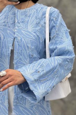 کت ژاکارد زاپدار