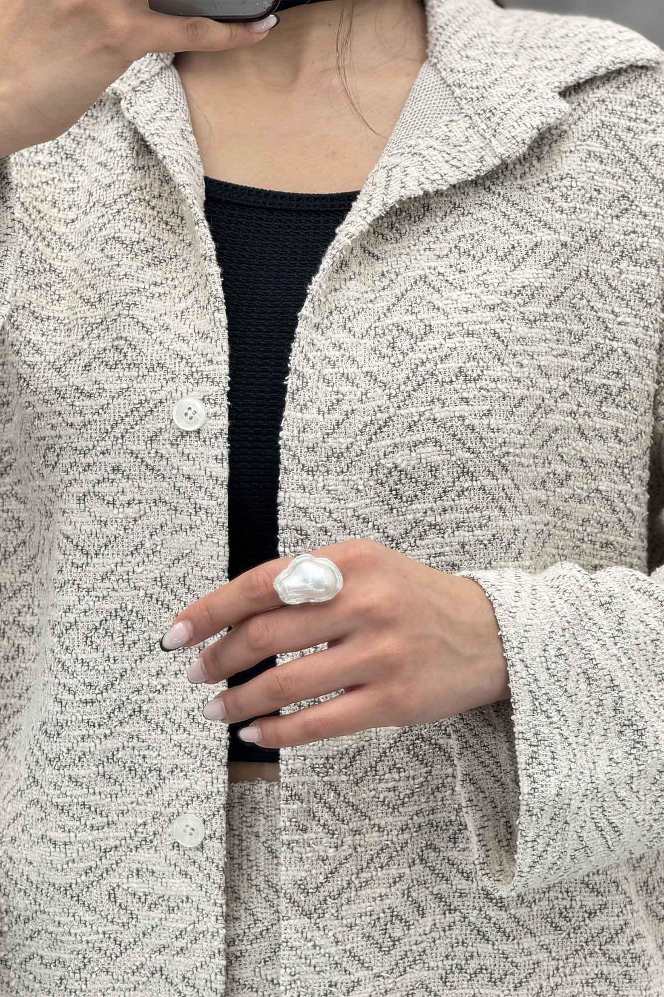 ست شومیز و شلوار بوکله 