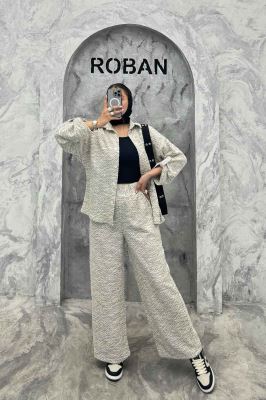 ست شومیز و شلوار بوکله 