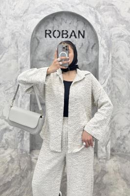 ست شومیز و شلوار بوکله 