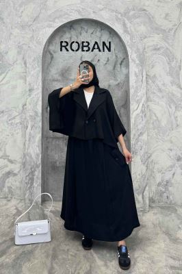 ست کت و دامن خفاشی شانتون مارتا