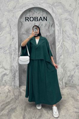 ست کت و دامن خفاشی شانتون مارتا