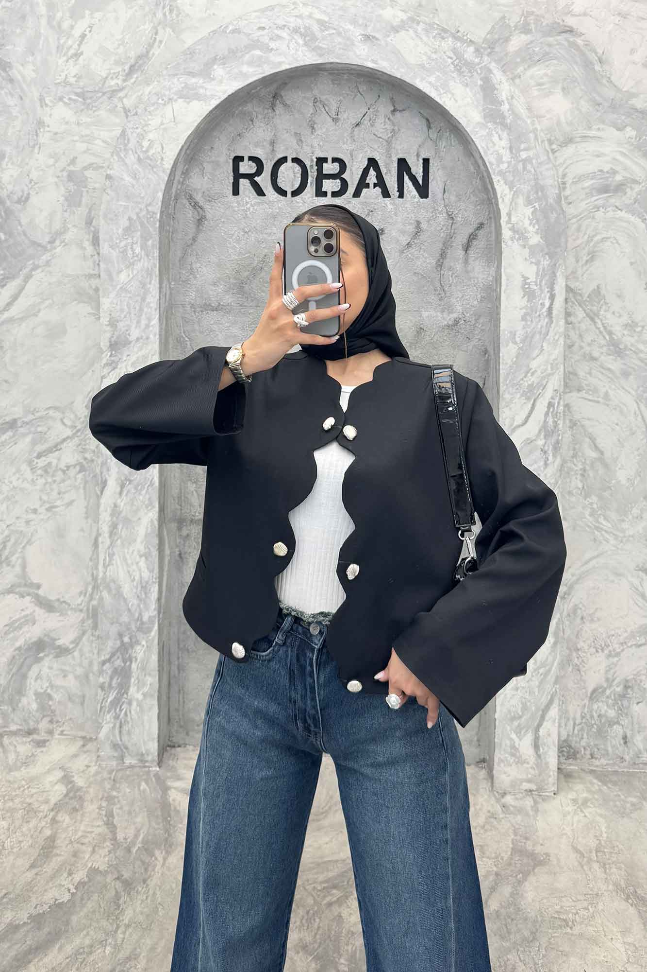 کت مازراتی کجراه جیب فبلتو جلو موجی