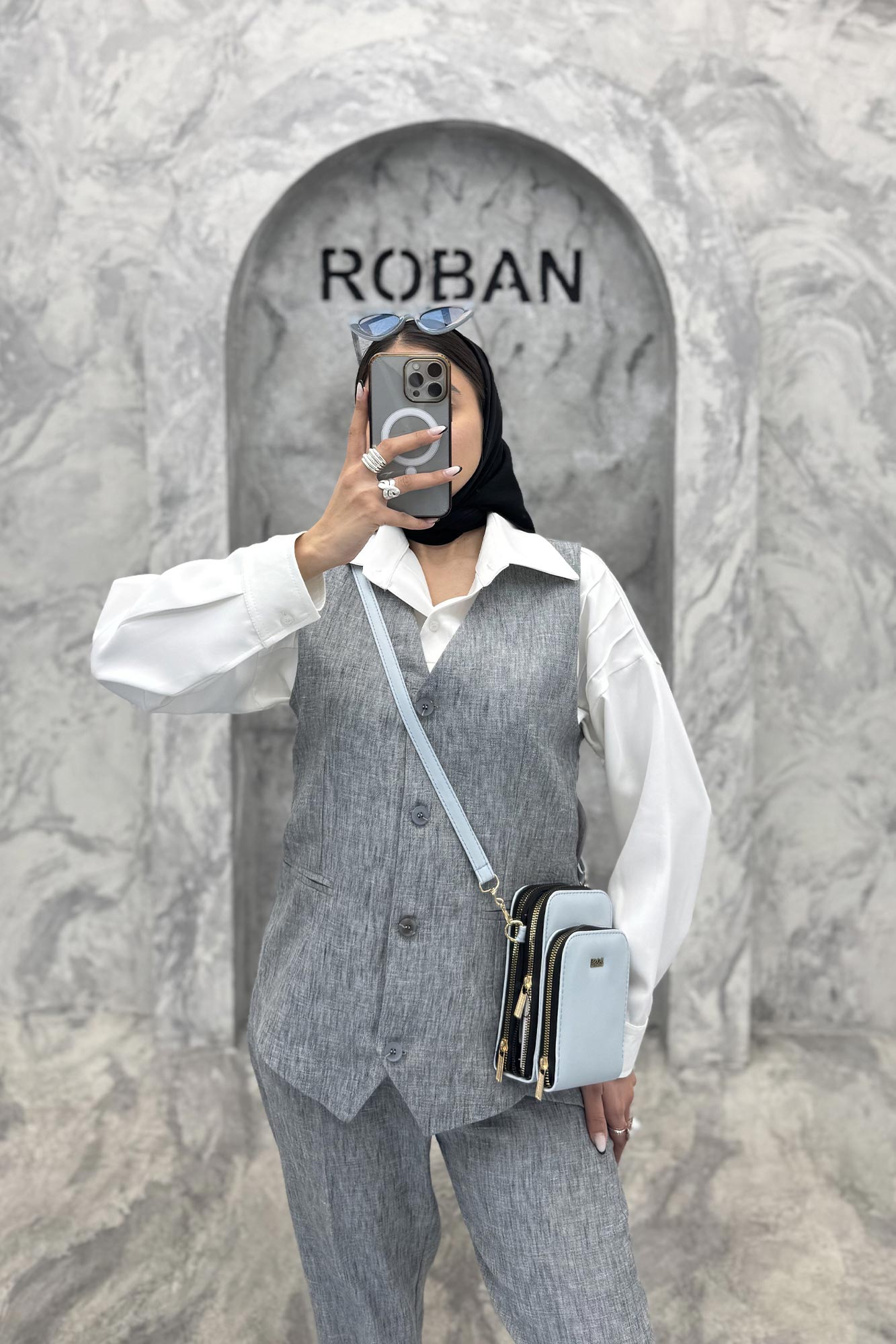 ست وست و شلوار شانتون برفکی هفتی آیلی