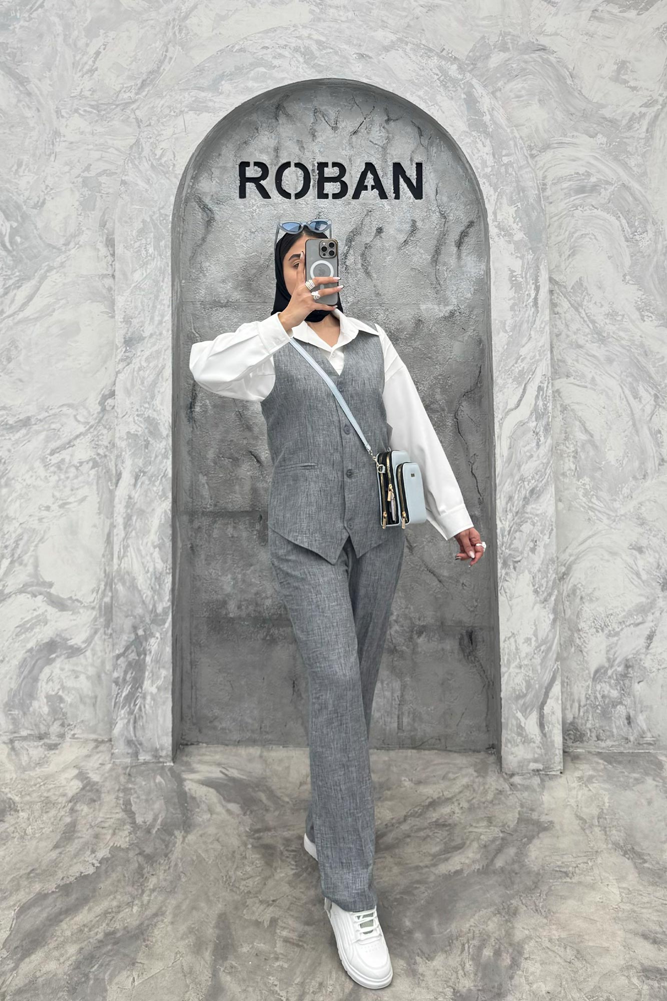 ست وست و شلوار شانتون برفکی هفتی آیلی