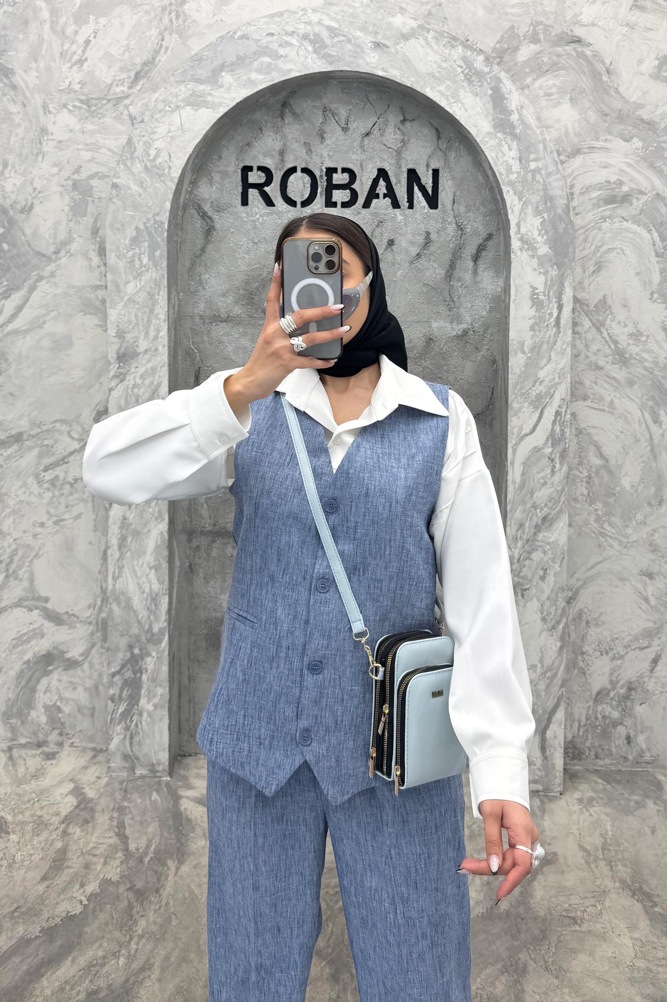 ست وست و شلوار شانتون برفکی هفتی آیلی