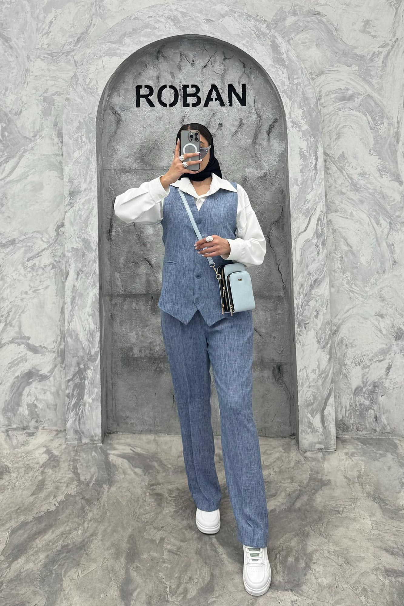 ست وست و شلوار شانتون برفکی هفتی آیلی