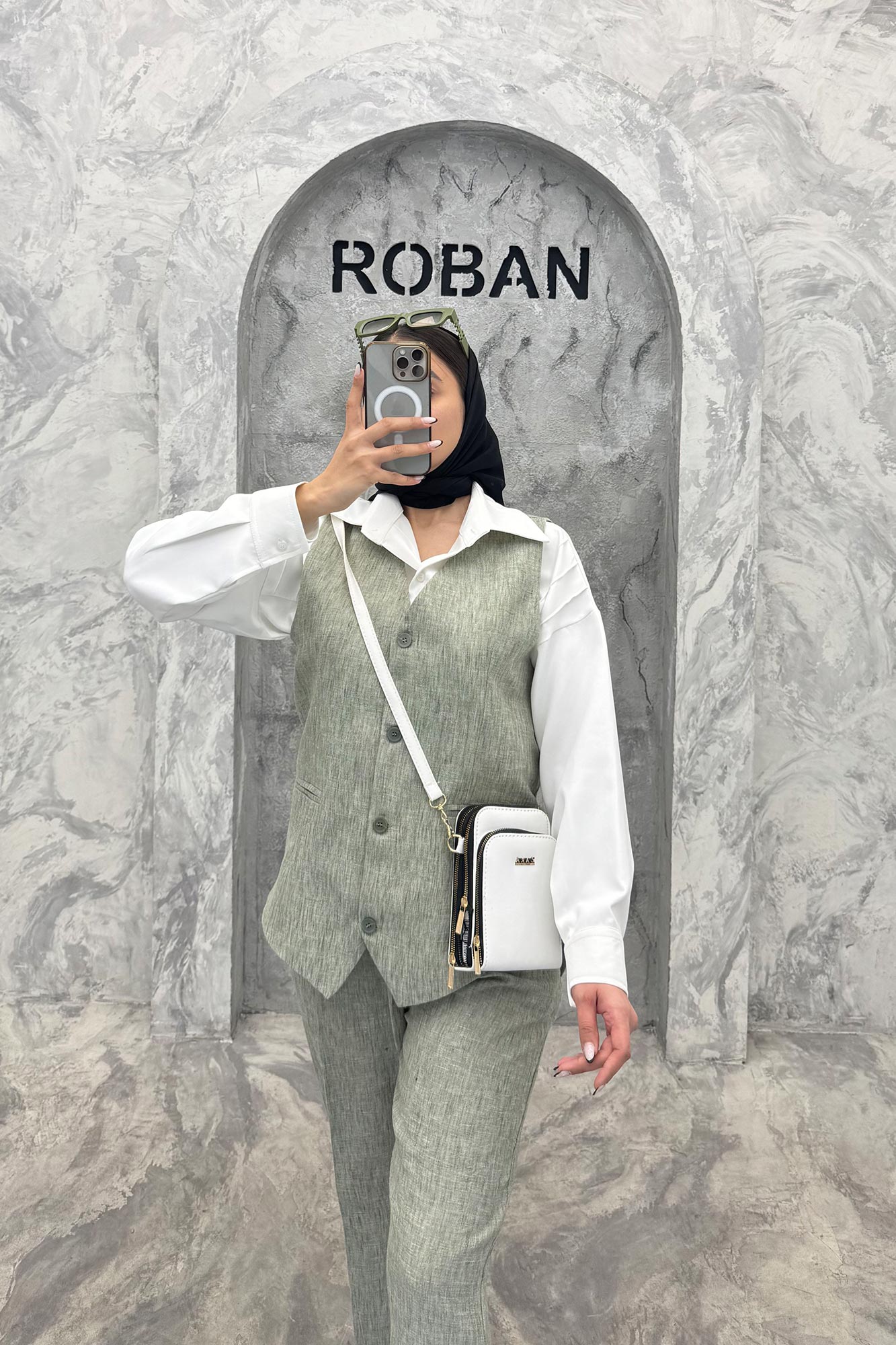 ست وست و شلوار شانتون برفکی هفتی آیلی