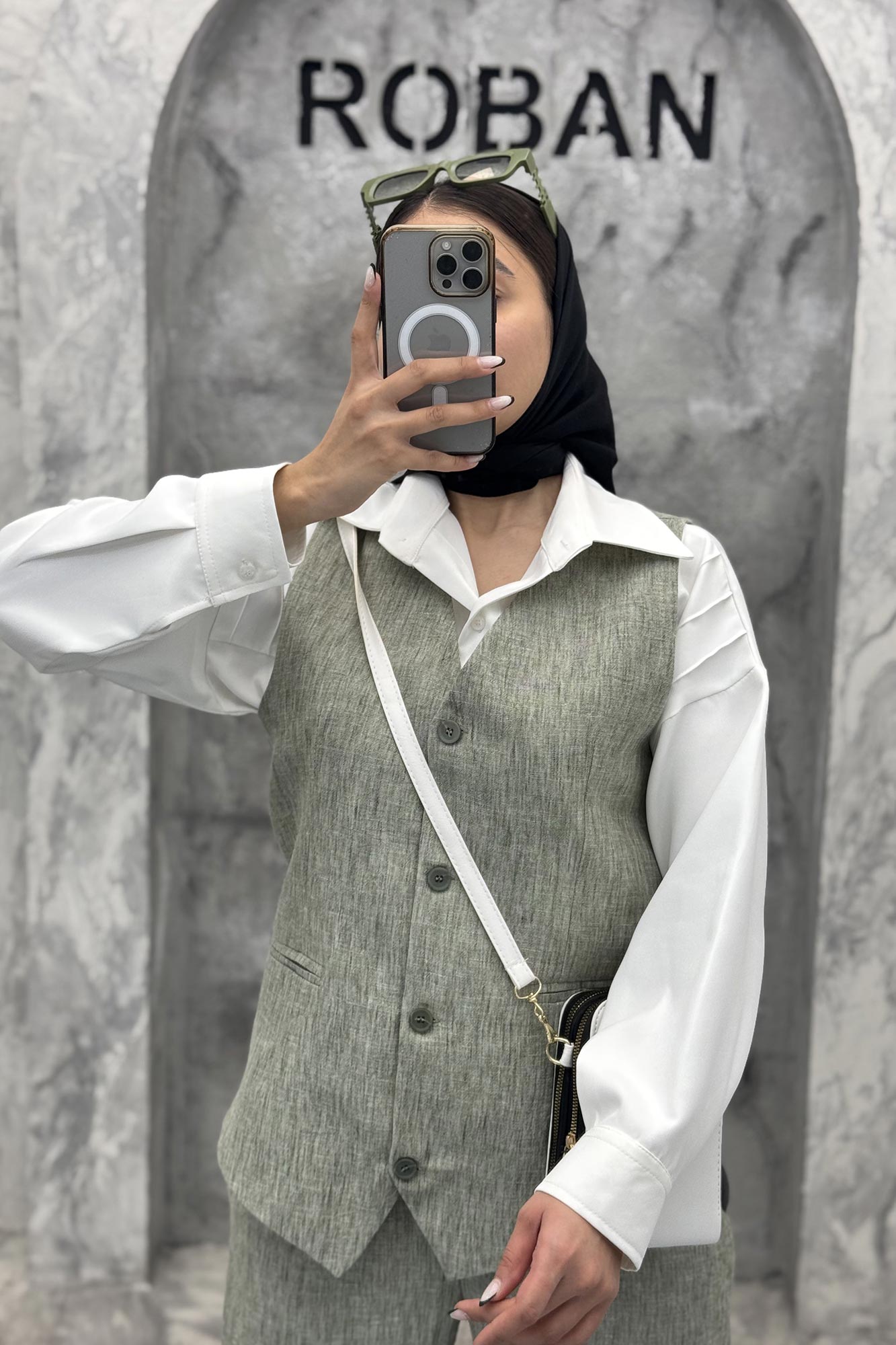 ست وست و شلوار شانتون برفکی هفتی آیلی