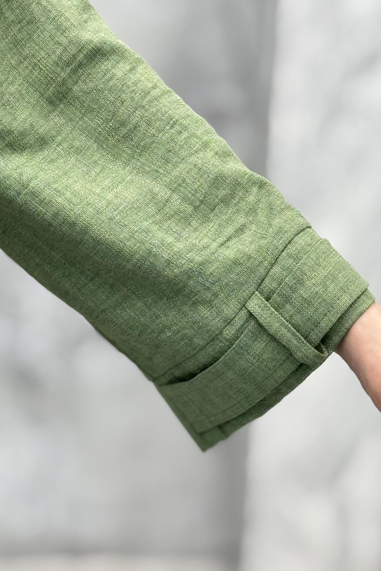 ست شومیز مانتویی و شلوار شانتون دنسی