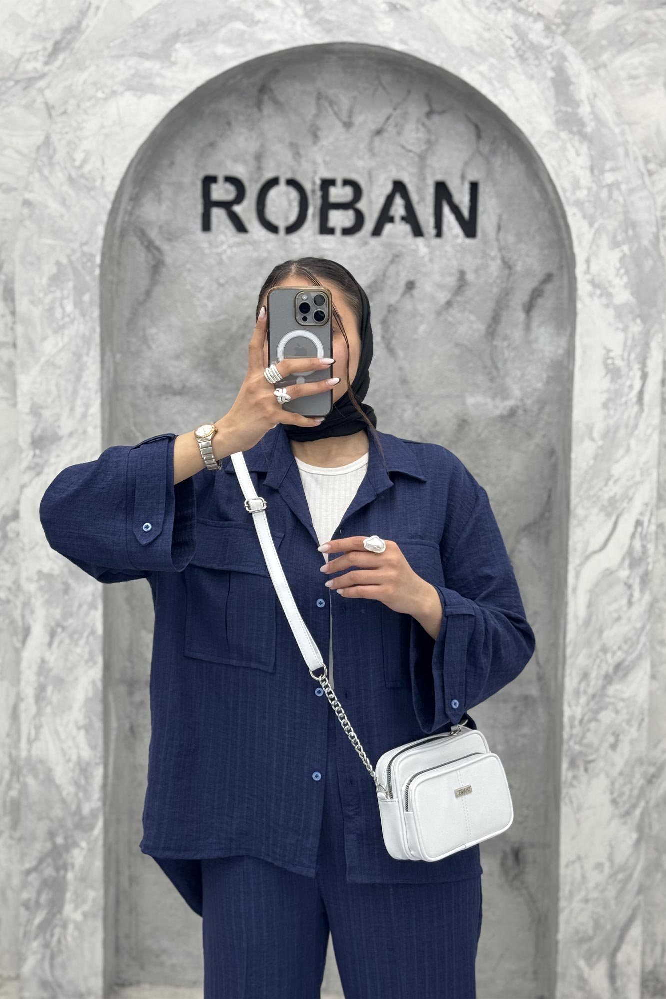 ست شومیز مانتویی و شلوار شانتون دنسی