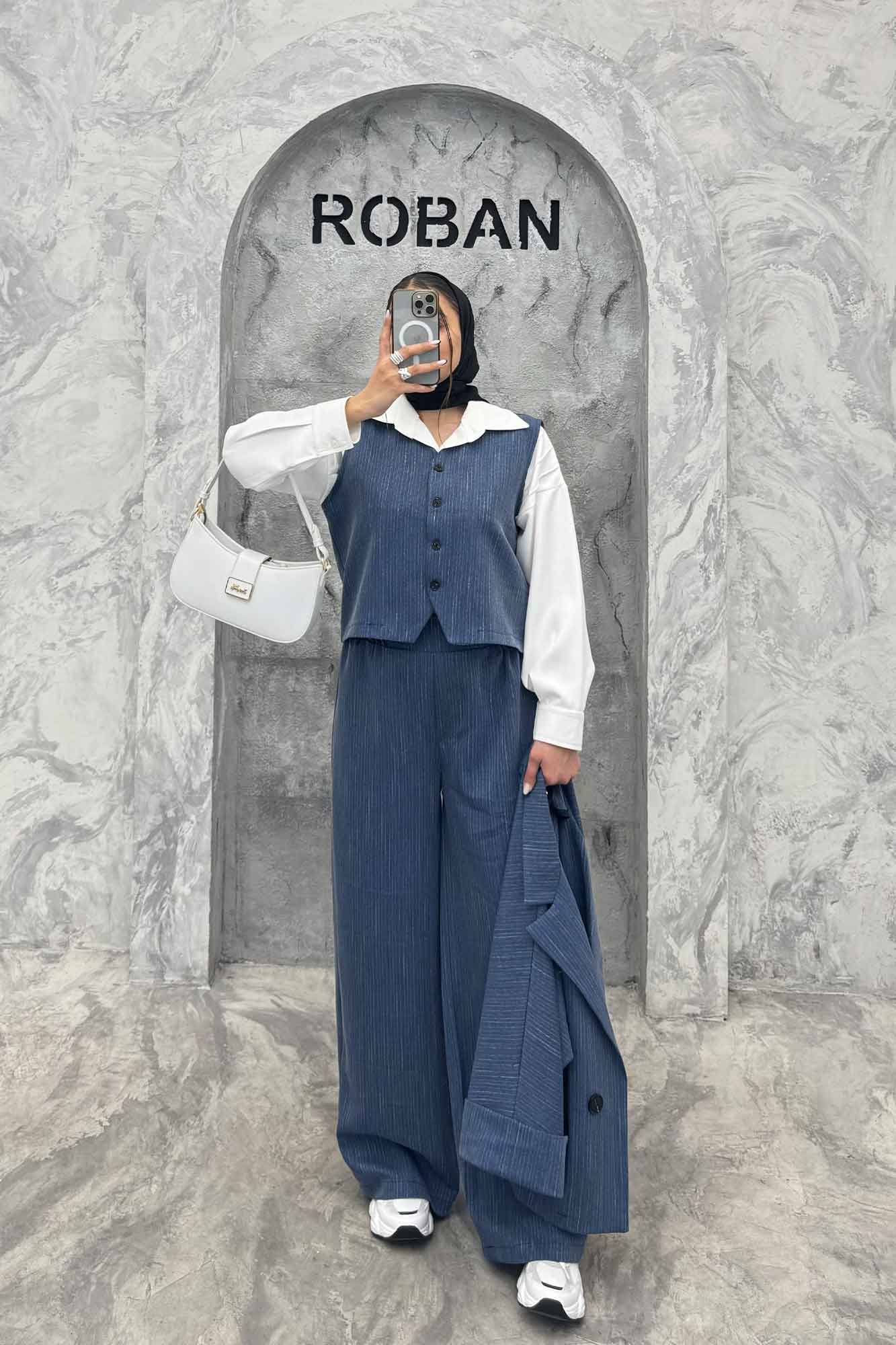 ست کت و شلوار ژیله دار دیپلمات ترک