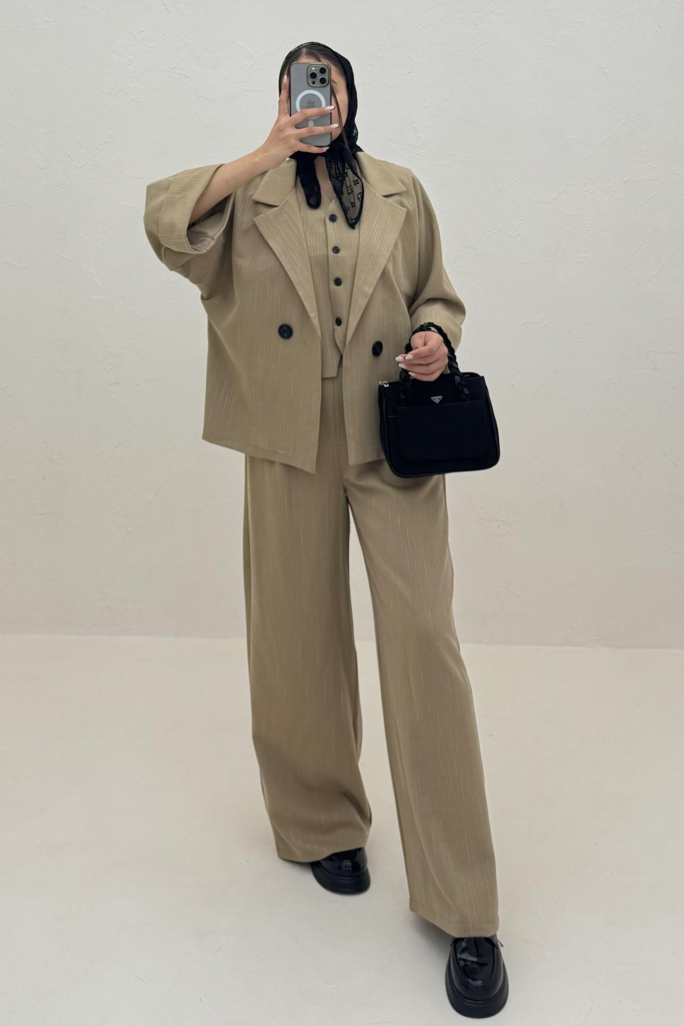 ست کت و شلوار ژیله دار دیپلمات ترک