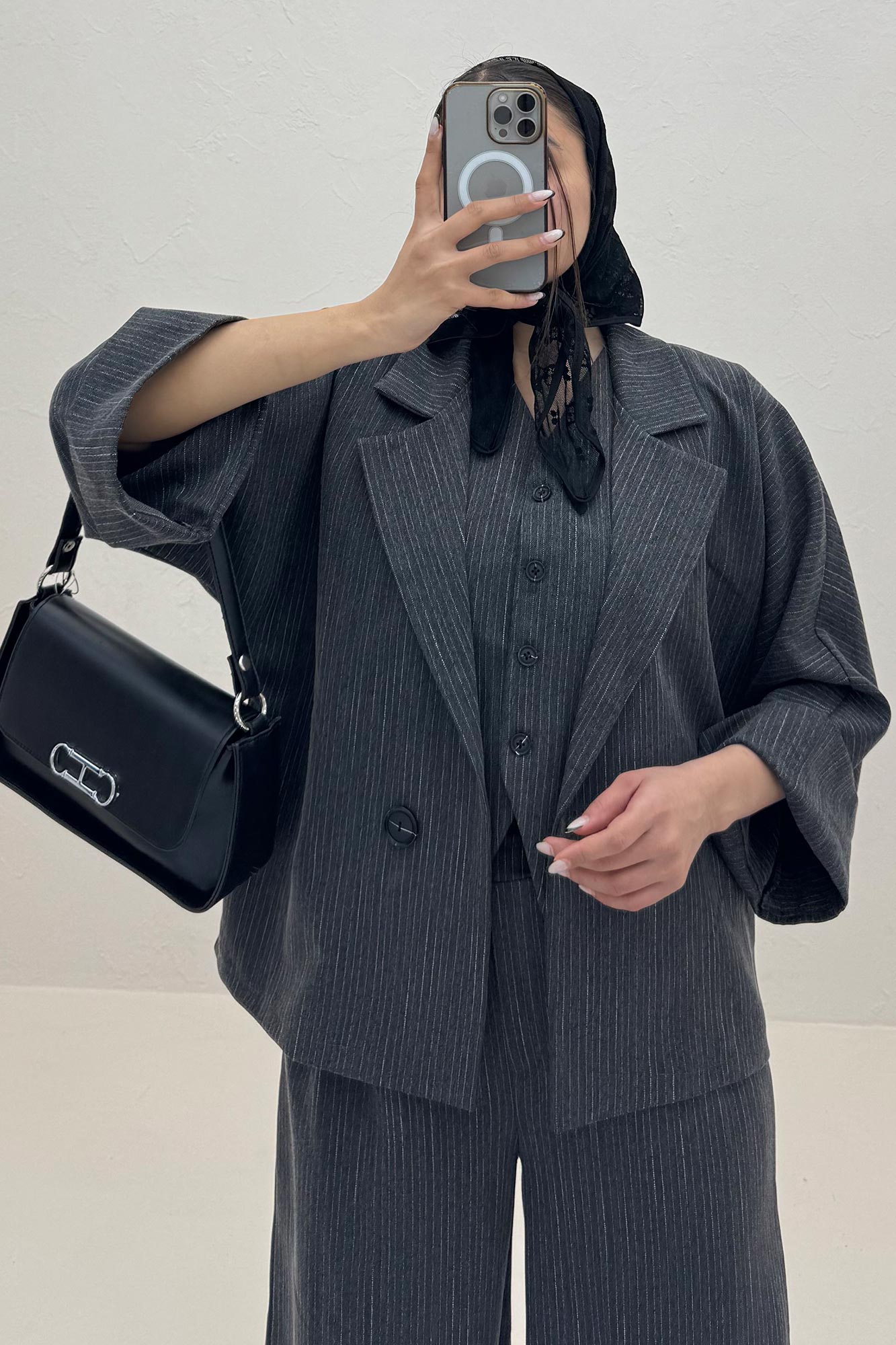 ست کت و شلوار ژیله دار دیپلمات ترک