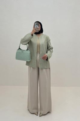 کت ژاکارد مغزی دوزی