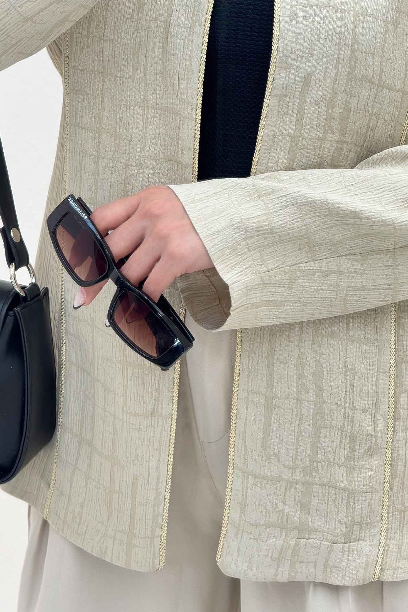 کت ژاکارد مغزی دوزی