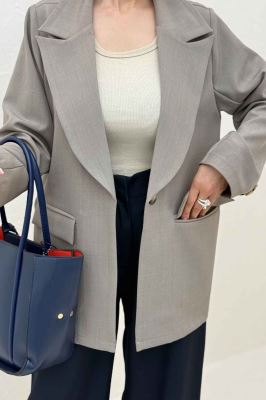 کت بزیاق یقه انگلیسی لایسا