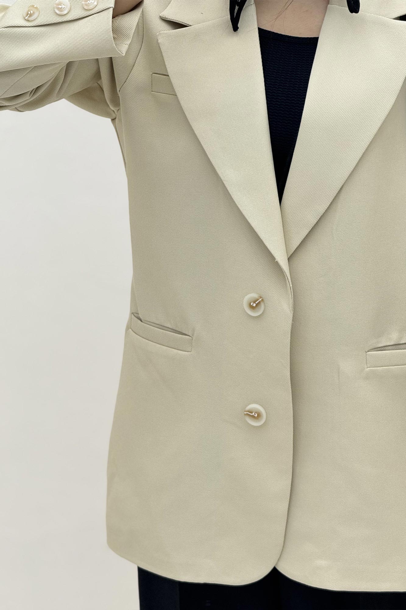 کت مازراتی کجراه دو دکمه عمودی آوان