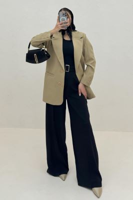 کت مازراتی کجراه دو دکمه عمودی آوان