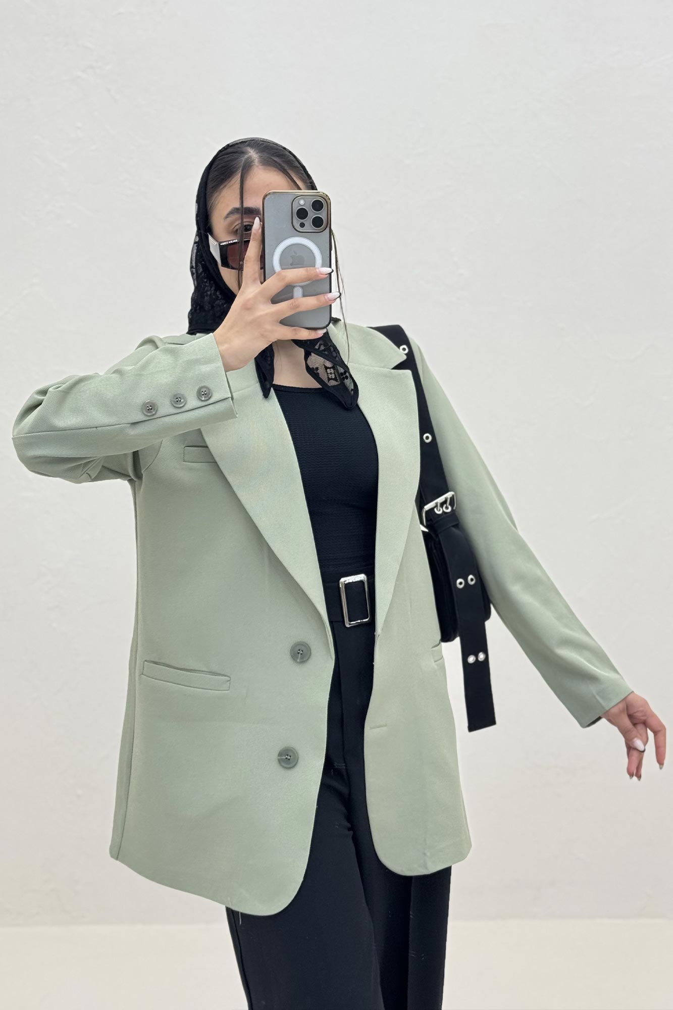 کت مازراتی کجراه دو دکمه عمودی آوان