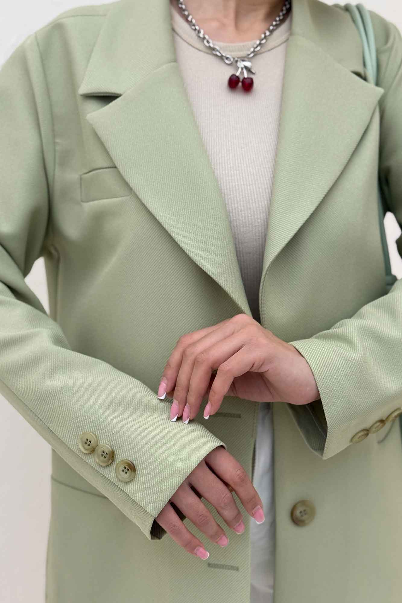 کت مازراتی کجراه دو دکمه عمودی آوان