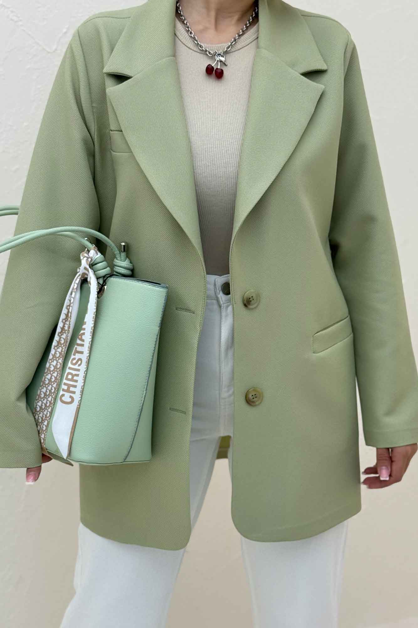 کت مازراتی کجراه دو دکمه عمودی آوان