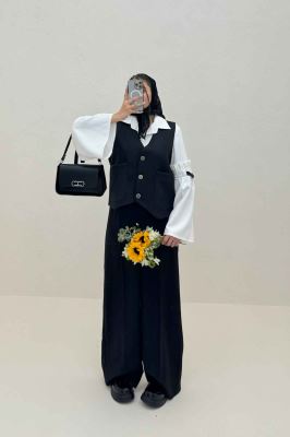 جلیقه مازراتی دو جیب مغزی دوزی 