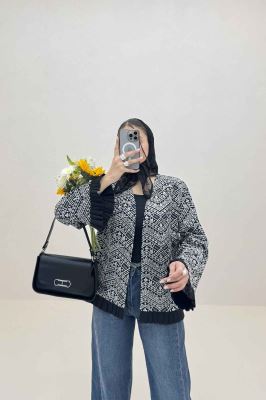 کت سوزن دوزی پایین پیلیسه طرح 4