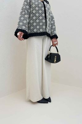 کت سوزن دوزی پایین پیلیسه طرح 6