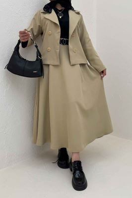 ست کت و دامن کلوش مازراتی فلورین