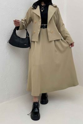 ست کت و دامن کلوش مازراتی فلورین