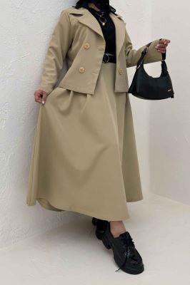 ست کت و دامن کلوش مازراتی فلورین