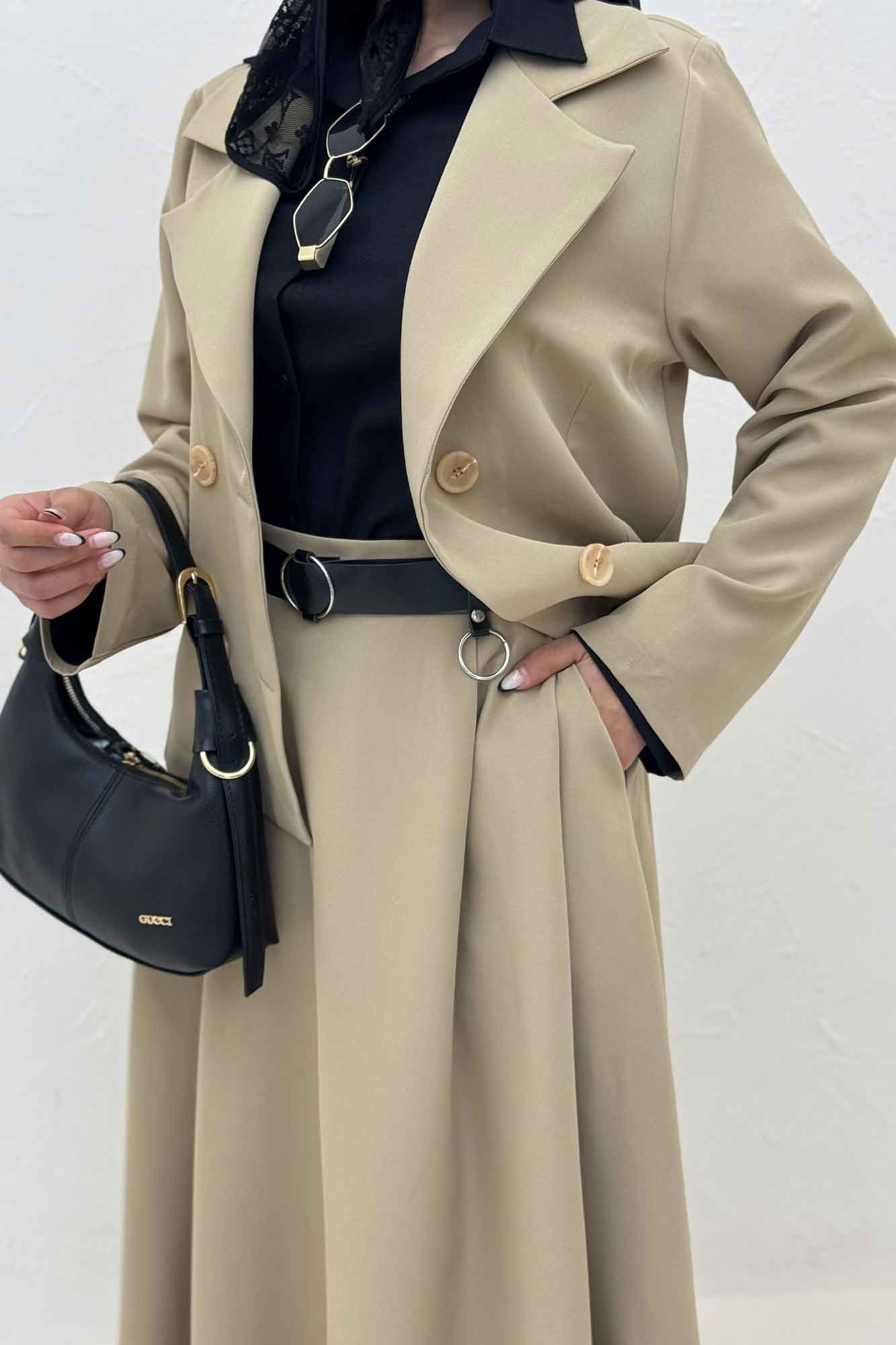 ست کت و دامن کلوش مازراتی فلورین